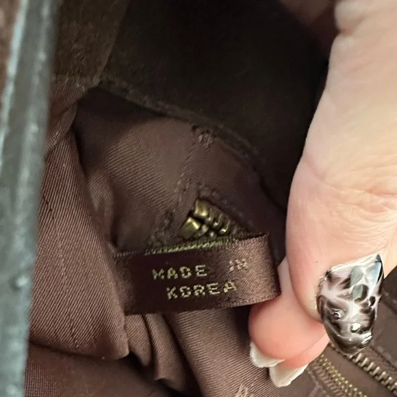 Vintage Suede Ralph Lauren Messenger Bag - Picture 9 of 9